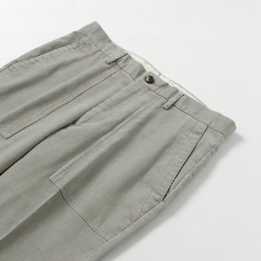 BARNSTORMER（バーンストーマー） ビンテージコール ドレスファティーグ トラウザー / コーデュロイ パンツ メンズ 日本製 |  | 09