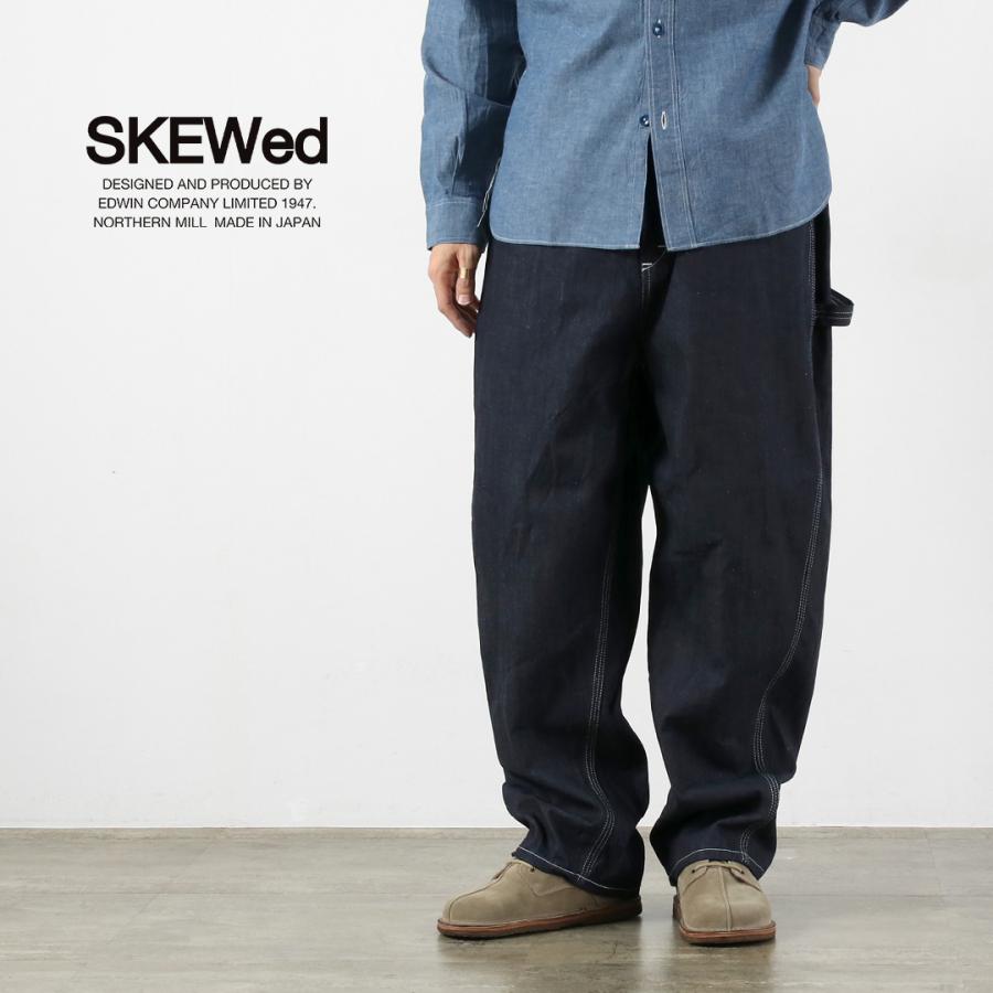 SKEWED（スキュー） ペインターパンツ / メンズ ジーンズ ジーパン デニム ワイド 11W PAINTER PANTS (LE) | SKEWed