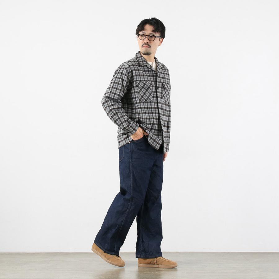 SKEWED（スキュー） ストレートパンツ / メンズ ジーンズ ジーパン デニム ワイド 13MWZ STRAIGHT PANTS (WR) | SKEWed | 04