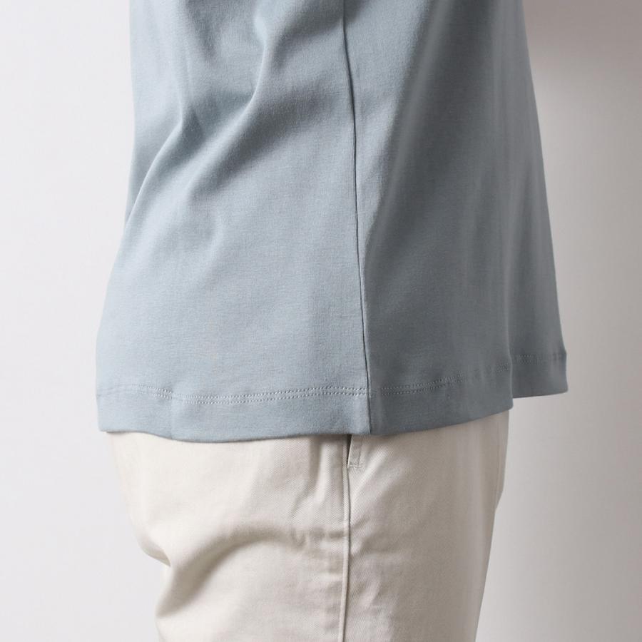 LIFiLL（リフィル） ソフトストレッチ ショートスリーブTシャツ / 半袖 メンズ 無地 日本製 スーピマコットン フライス 伸縮 | LIFiLL | 17