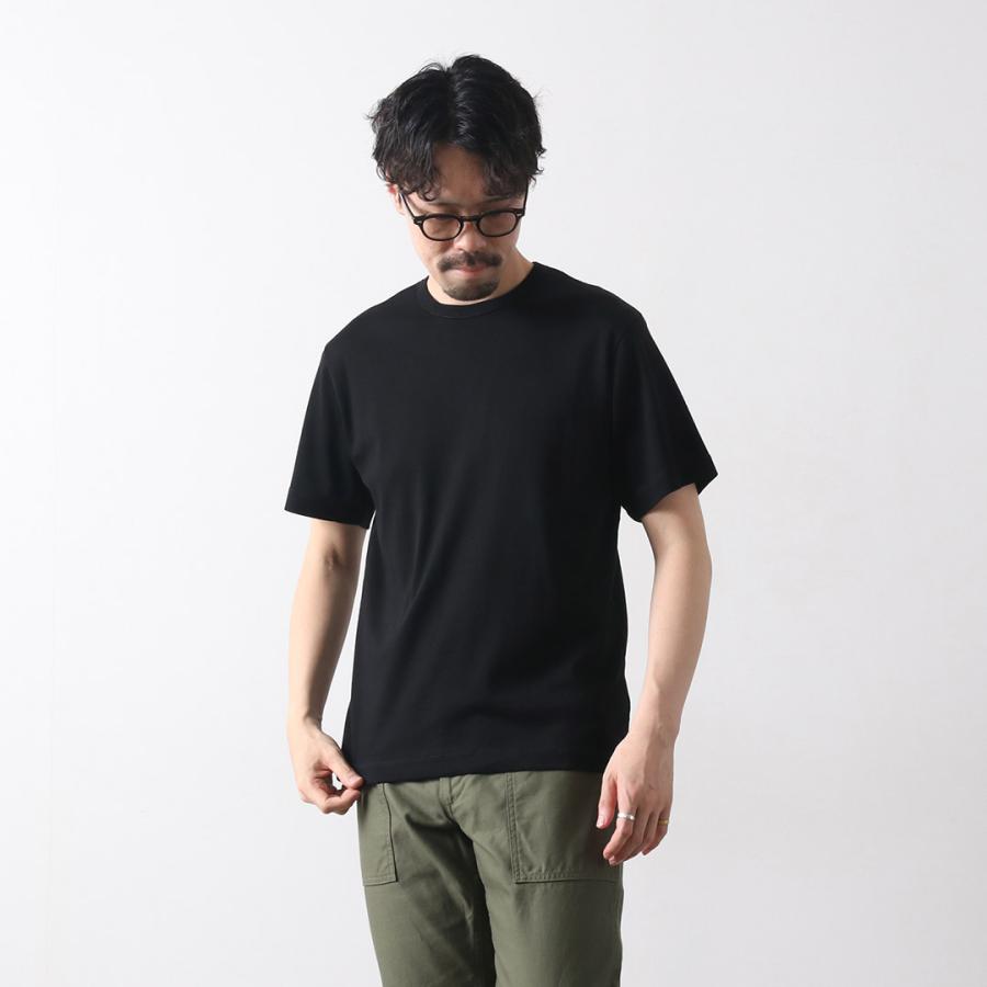 LIFiLL（リフィル） ソフトストレッチ ショートスリーブTシャツ / 半袖 メンズ 無地 日本製 スーピマコットン フライス 伸縮 | LIFiLL | 20