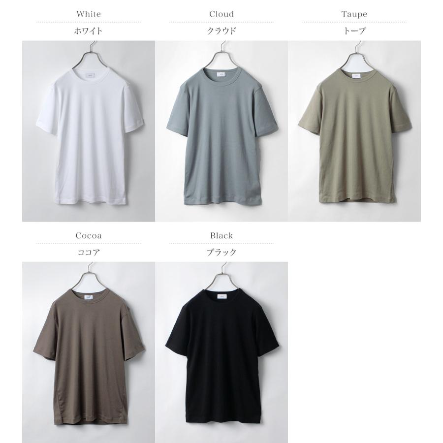 LIFiLL（リフィル） ソフトストレッチ ショートスリーブTシャツ / 半袖 メンズ 無地 日本製 スーピマコットン フライス 伸縮 | LIFiLL | 06