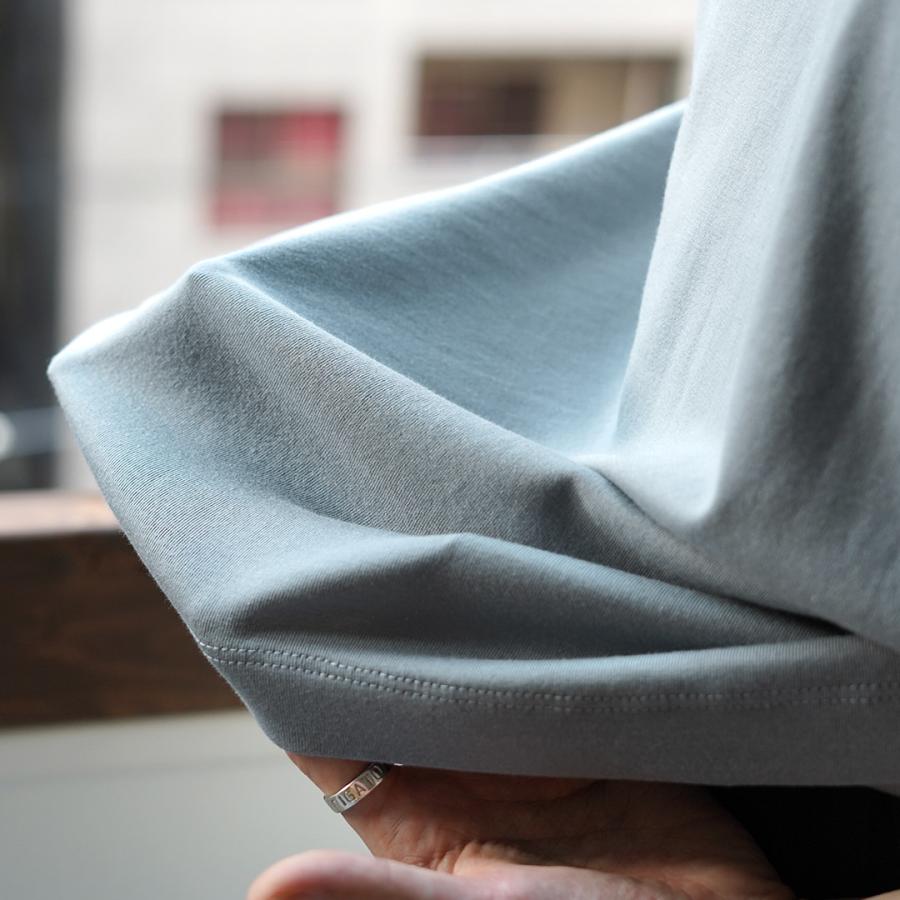 LIFiLL（リフィル） ソフトストレッチ ショートスリーブTシャツ / 半袖 メンズ 無地 日本製 スーピマコットン フライス 伸縮 | LIFiLL | 13