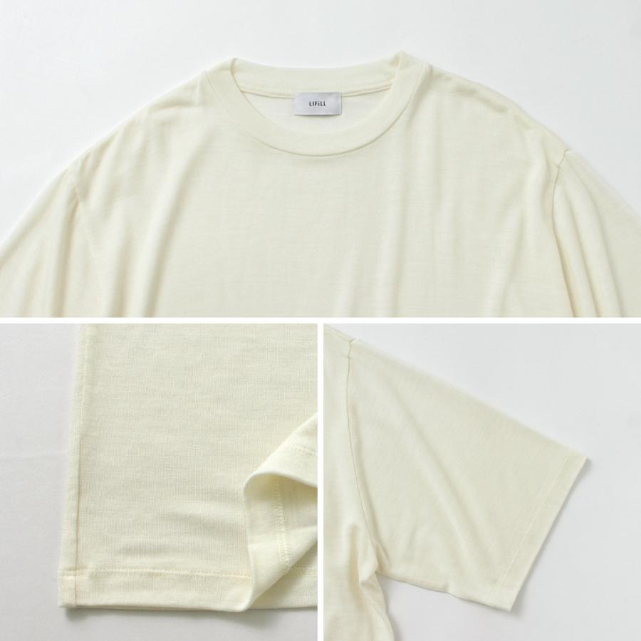 LIFiLL（リフィル） ウーリッシュTシャツ 日本製 / ウール メンズ 半袖 | LIFiLL | 17