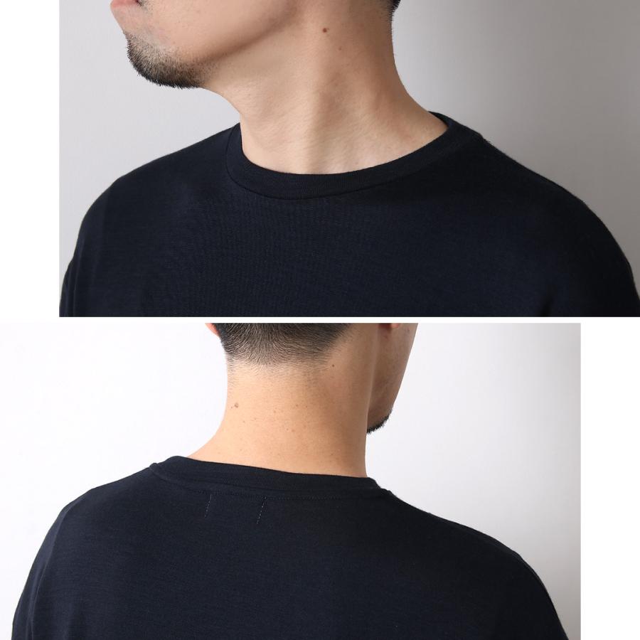 LIFiLL（リフィル） ウーリッシュTシャツ 日本製 / ウール メンズ 半袖 | LIFiLL | 12