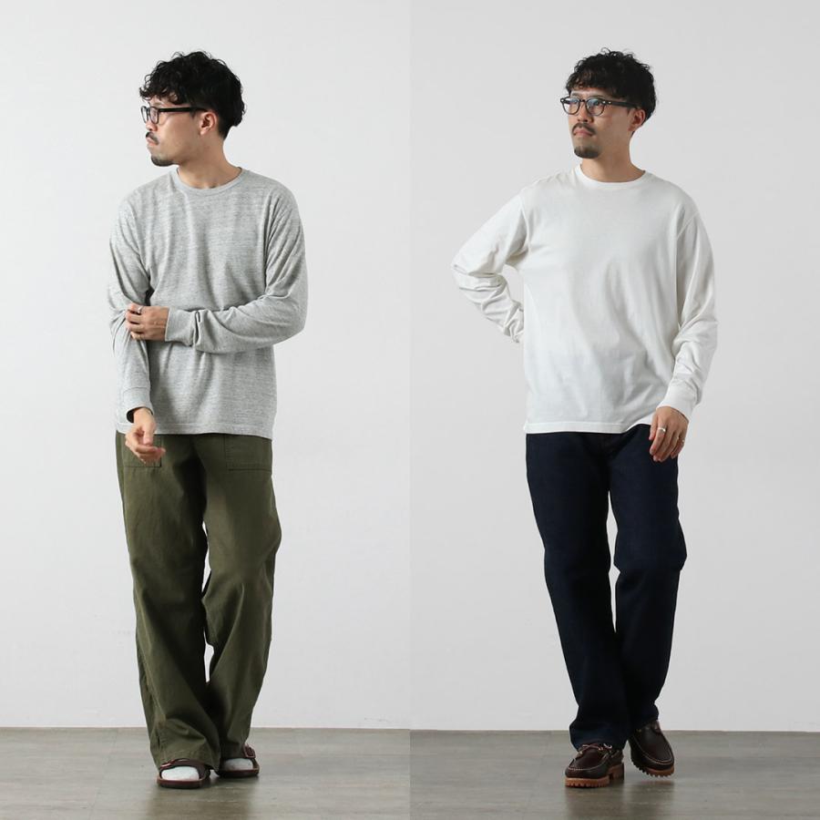 FILMELANGE（フィルメランジェ） エヴァンス ニューリンダ天竺 ロングスリーブTシャツ / 長袖 メンズ 綿 コットン 日本製 EVANS | FilMelange | 15