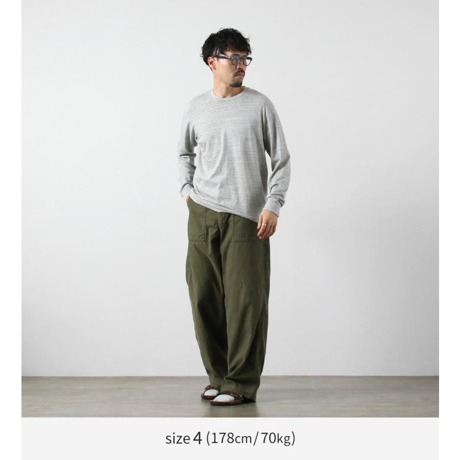 FILMELANGE（フィルメランジェ） エヴァンス ニューリンダ天竺 ロングスリーブTシャツ / 長袖 メンズ 綿 コットン 日本製 EVANS | FilMelange | 06