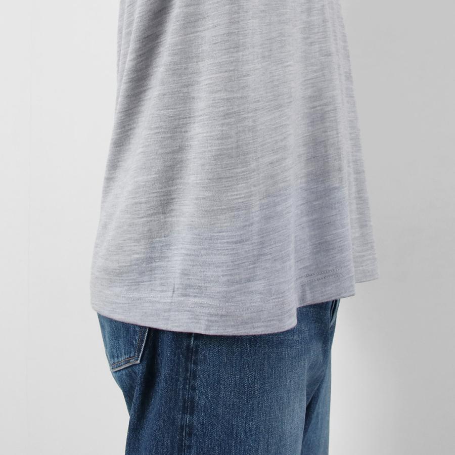 FILMELANGE（フィルメランジェ） ウッズ ニュージーランドメリノウール天竺 ロングスリーブTシャツ / メンズ 長袖 ロンT ウール | FilMelange | 11