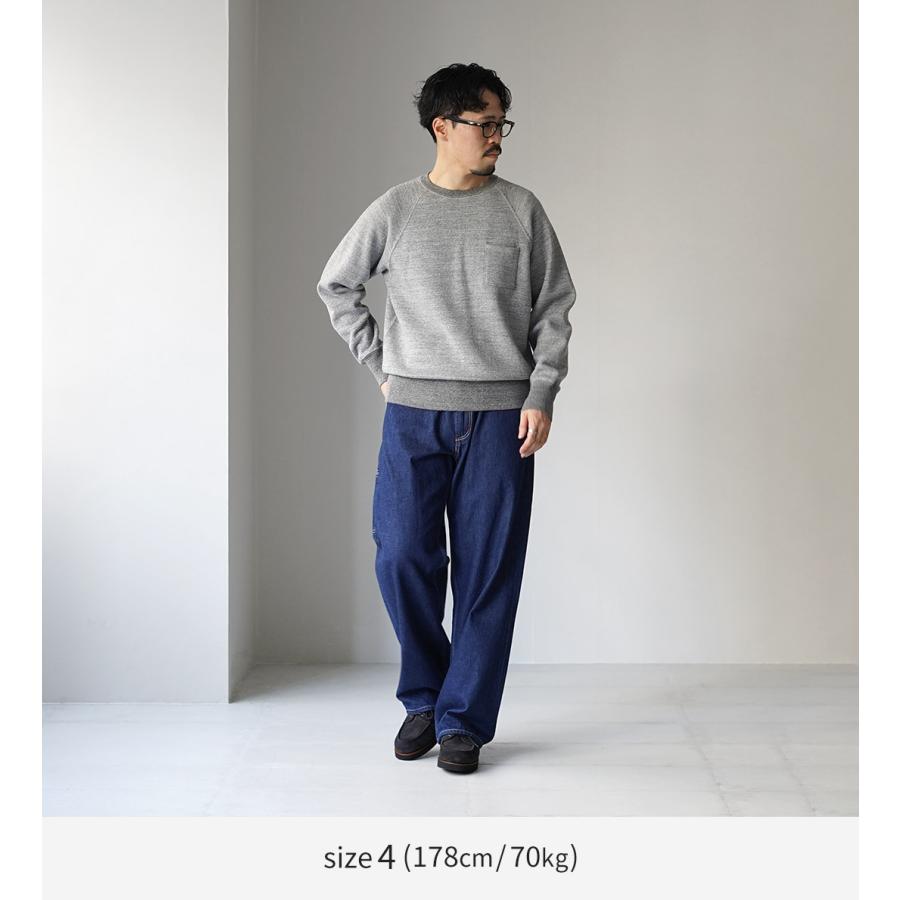 FILMELANGE（フィルメランジェ） バード カンピオーネ裏毛 クルーネックスウェット / メンズ 裏起毛 日本製 | FilMelange | 07