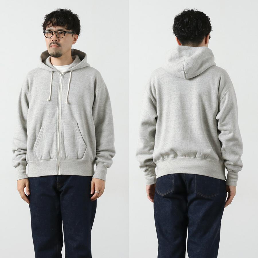 FILMELANGE（フィルメランジェ） シェリフ カンピオーネ裏毛 ジップアップパーカー / メンズ フード ジッパー 裏起毛 日本製 | FilMelange | 15