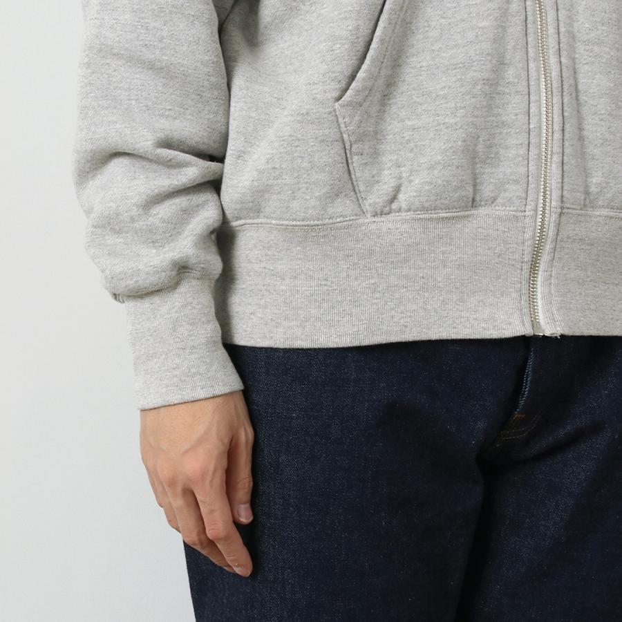 FILMELANGE（フィルメランジェ） シェリフ カンピオーネ裏毛 ジップアップパーカー / メンズ フード ジッパー 裏起毛 日本製 | FilMelange | 12