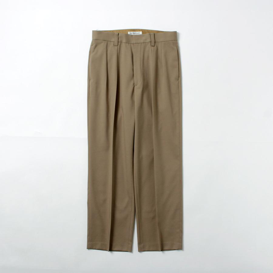 FANTASTICDAYS（ファンタスティックデイズ） ポリエステルウールツイル ワイド2プリーツスラックス / ボトムス 秋冬 メンズ | Fantastic Days | 04