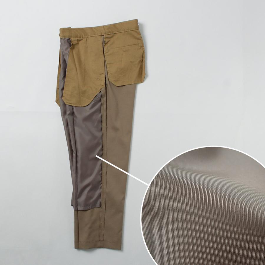 FANTASTICDAYS（ファンタスティックデイズ） ポリエステルウールツイル ワイド2プリーツスラックス / ボトムス 秋冬 メンズ | Fantastic Days | 08