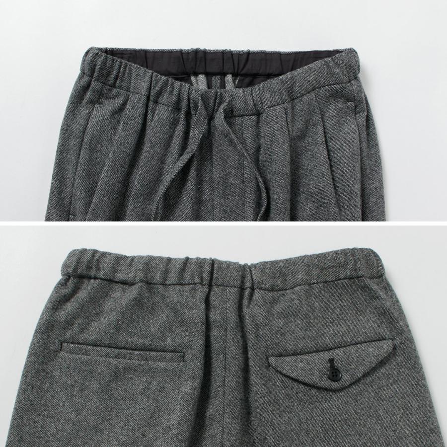 FANTASTICDAYS（ファンタスティックデイズ） リサイクルポリエステルウール ツイーディー イージーパンツ / ボトムス メンズ | Fantastic Days | 16