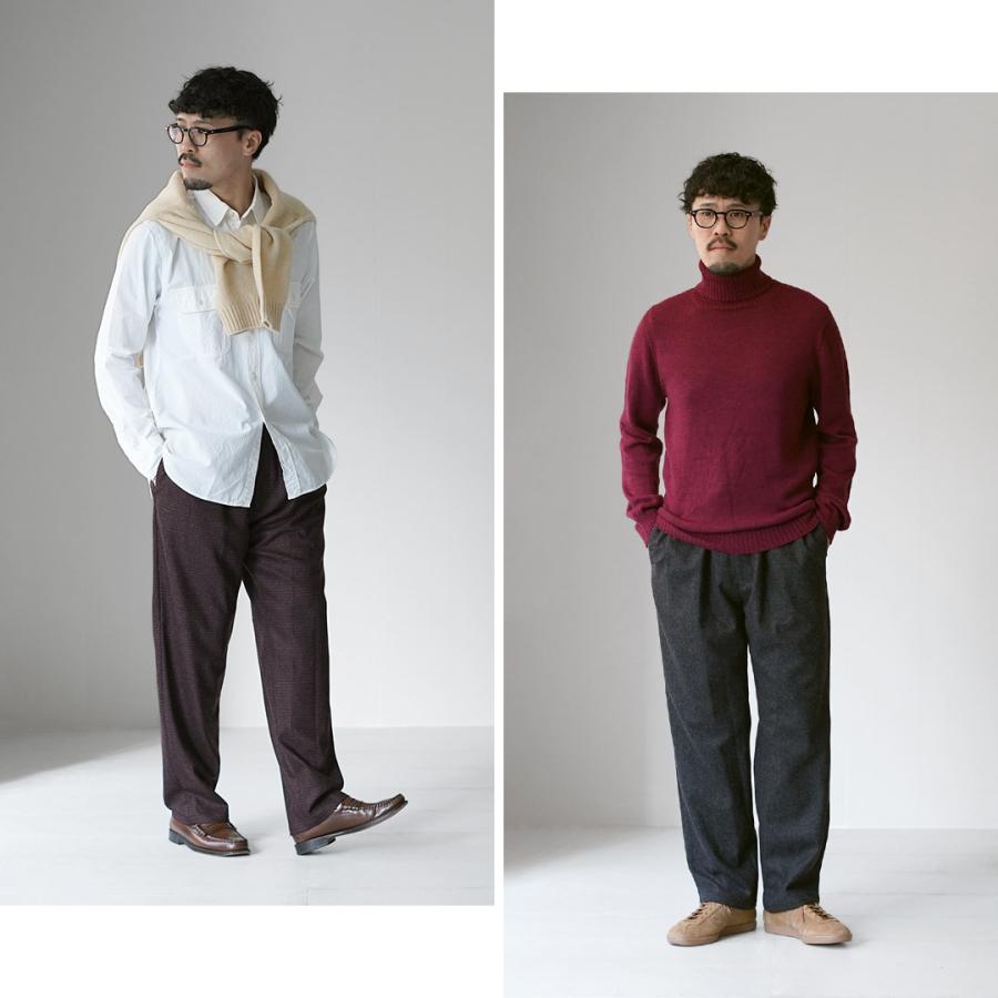 FANTASTICDAYS（ファンタスティックデイズ） リサイクルポリエステルウール ツイーディー イージーパンツ / ボトムス メンズ | Fantastic Days | 07