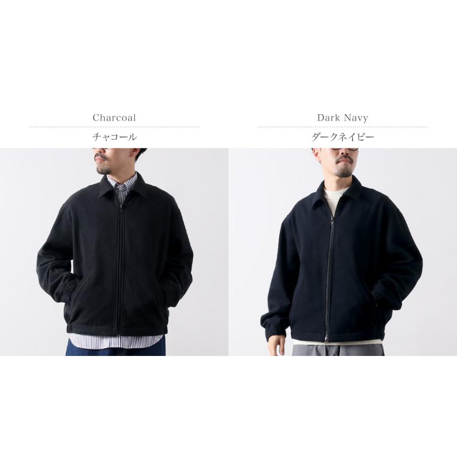 FUJITO（フジト） リサイクルウールツイル ジップアップブルゾン / メンズ 日本製 アウター Zip Up Blouson | FUJITO | 03