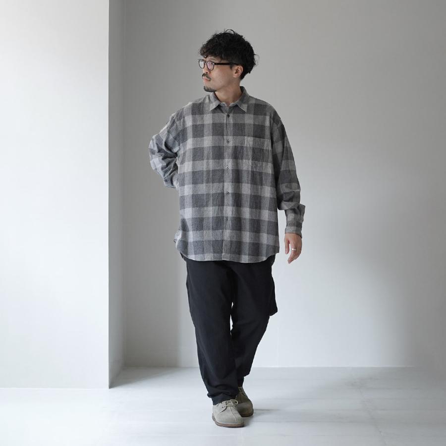 FUJITO（フジト） ヘリンボーンツイル イージーパンツ / テーパード メンズ ボトムス ウエストゴム 日本製 Easy Pants | FUJITO | 12