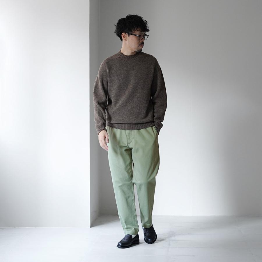 FUJITO（フジト） ヘリンボーンツイル イージーパンツ / テーパード メンズ ボトムス ウエストゴム 日本製 Easy Pants | FUJITO | 13