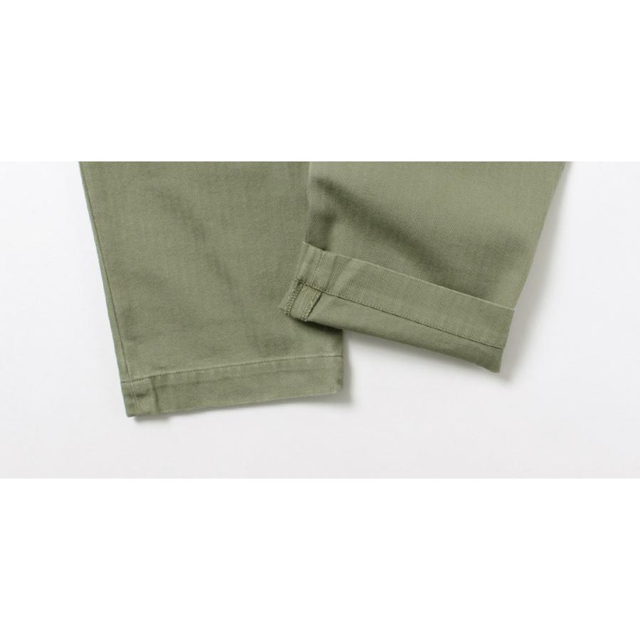FUJITO（フジト） ヘリンボーンツイル イージーパンツ / テーパード メンズ ボトムス ウエストゴム 日本製 Easy Pants | FUJITO | 15