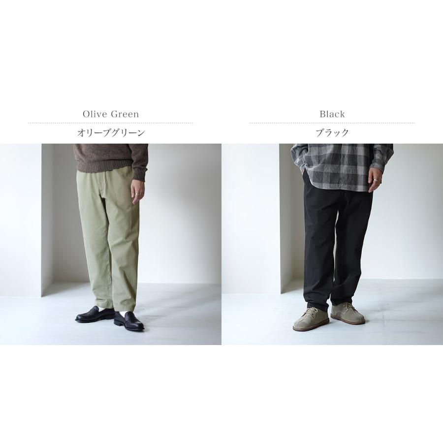 FUJITO（フジト） ヘリンボーンツイル イージーパンツ / テーパード メンズ ボトムス ウエストゴム 日本製 Easy Pants | FUJITO | 03