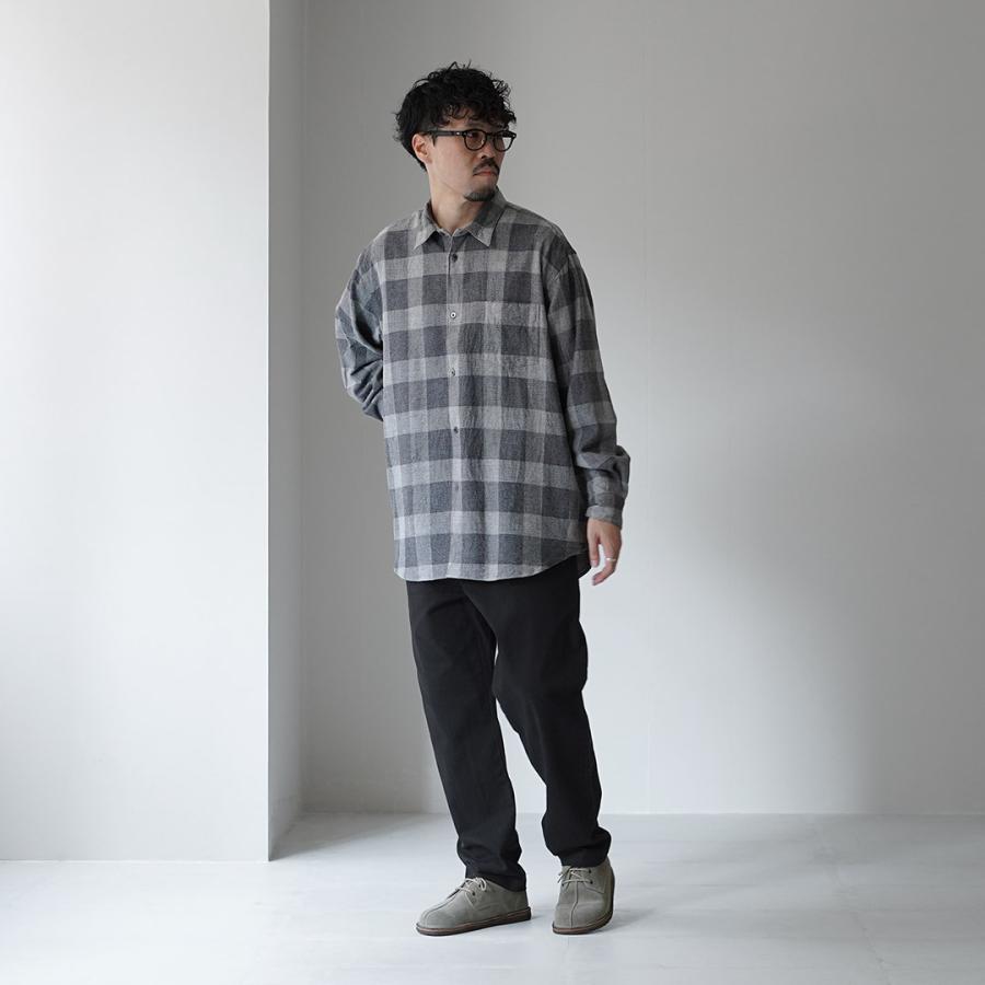 FUJITO（フジト） ヘリンボーンツイル イージーパンツ / テーパード メンズ ボトムス ウエストゴム 日本製 Easy Pants | FUJITO | 06