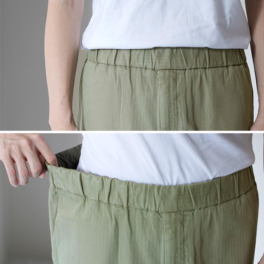FUJITO（フジト） ヘリンボーンツイル イージーパンツ / テーパード メンズ ボトムス ウエストゴム 日本製 Easy Pants | FUJITO | 09