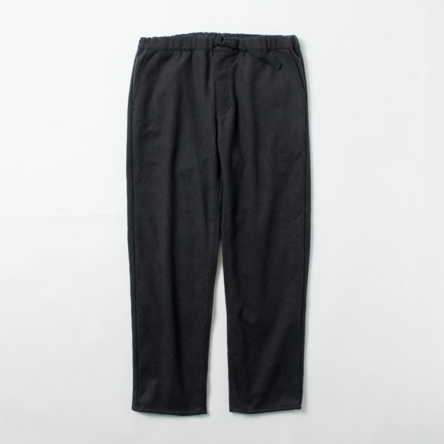 FUJITO（フジト） リサイクルウールツイル ナウン ベルトレスパンツ / メンズ ボトムス イージーパンツ ウエストゴム 総ゴム | FUJITO | 04