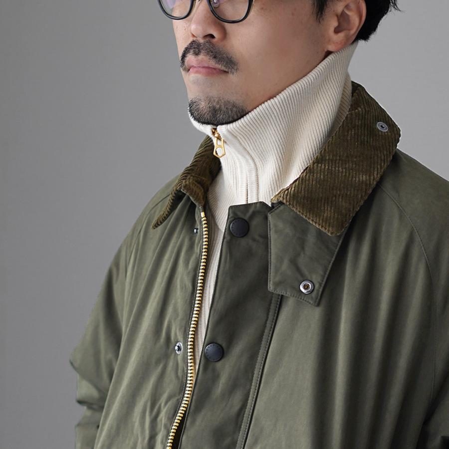 UNDYED（アンダイド） あぜ編み ハーフジップニット オーガニックコットン / メンズ 長袖 ハイネック | UNDYED | 11
