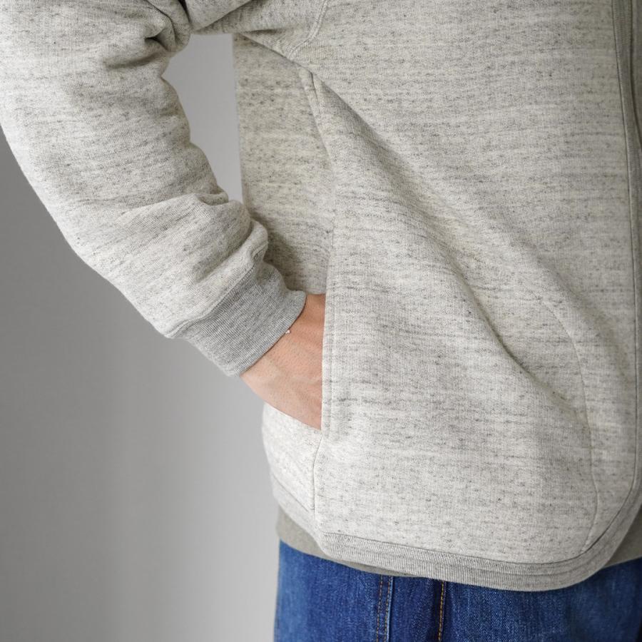 UNDYED（アンダイド）スウェット ジップカーディガン オーガニックコットン / メンズ 長袖 日本製 カットソー | UNDYED | 13