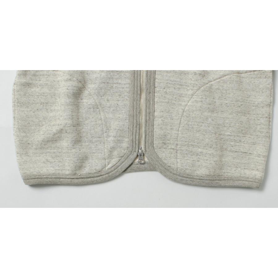 UNDYED（アンダイド）スウェット ジップカーディガン オーガニックコットン / メンズ 長袖 日本製 カットソー | UNDYED | 16