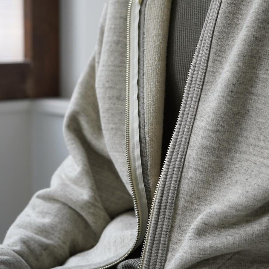 UNDYED（アンダイド）スウェット ジップカーディガン オーガニックコットン / メンズ 長袖 日本製 カットソー | UNDYED | 09