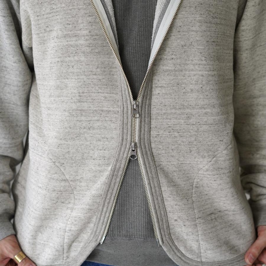 UNDYED（アンダイド）スウェット ジップカーディガン オーガニックコットン / メンズ 長袖 日本製 カットソー | UNDYED | 12