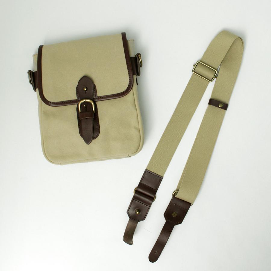 GRIPS × ROCOCO（グリップス × ロココ） 別注 パラフィン サッチェルバッグ S / 帆布 本革 ショルダーバッグ 撥水 | grips | 12