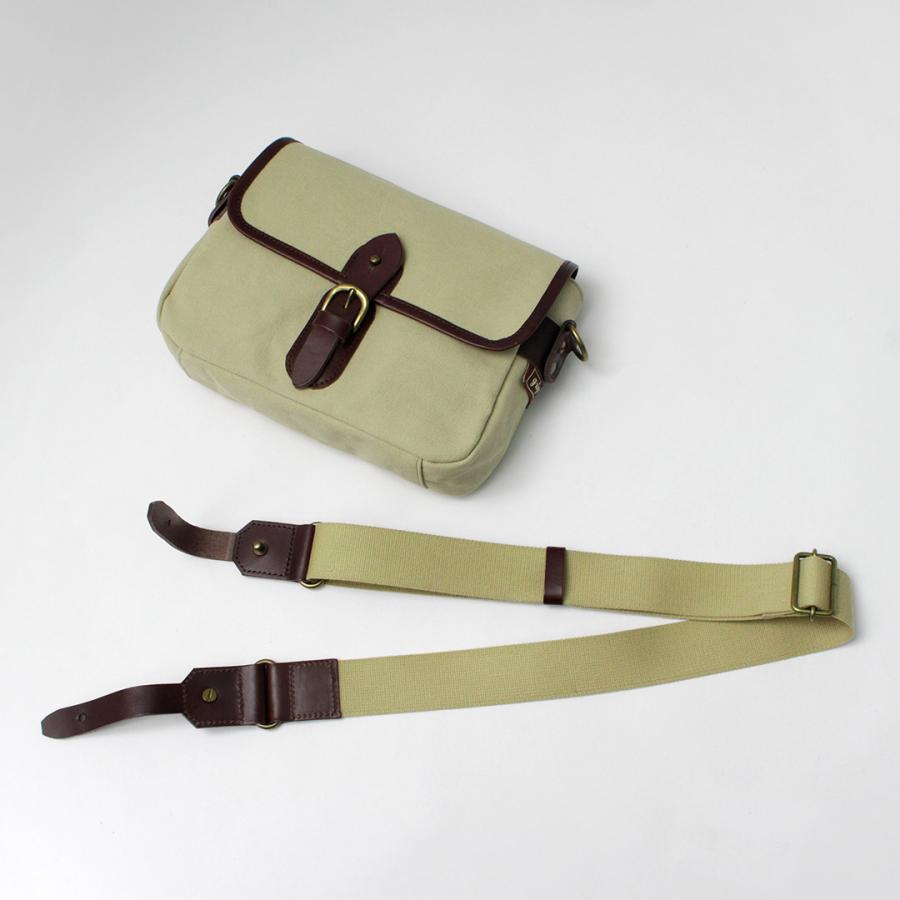 GRIPS × ROCOCO（グリップス × ロココ） 別注 パラフィン サッチェルバッグ M / 帆布 本革 ショルダーバッグ 撥水 | grips | 12