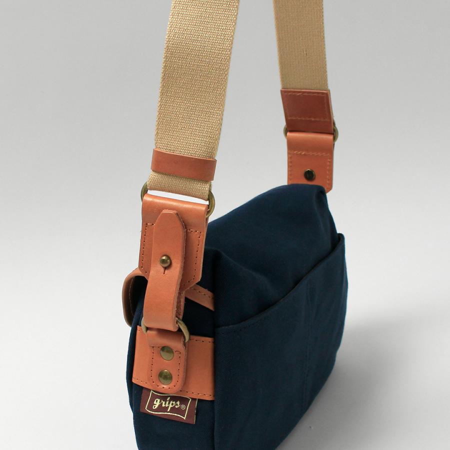 GRIPS × ROCOCO（グリップス × ロココ） 別注 パラフィン サッチェルバッグ2 M 日本製 ショルダーバッグ | grips | 13