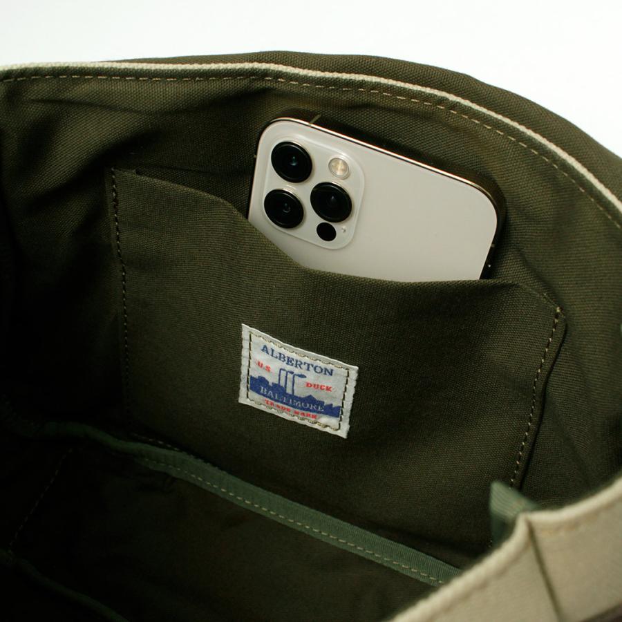 GRIPS × ROCOCO（グリップス × ロココ） 別注 パラフィン サッチェルバッグ M / 帆布 本革 ショルダーバッグ 撥水 | grips | 14