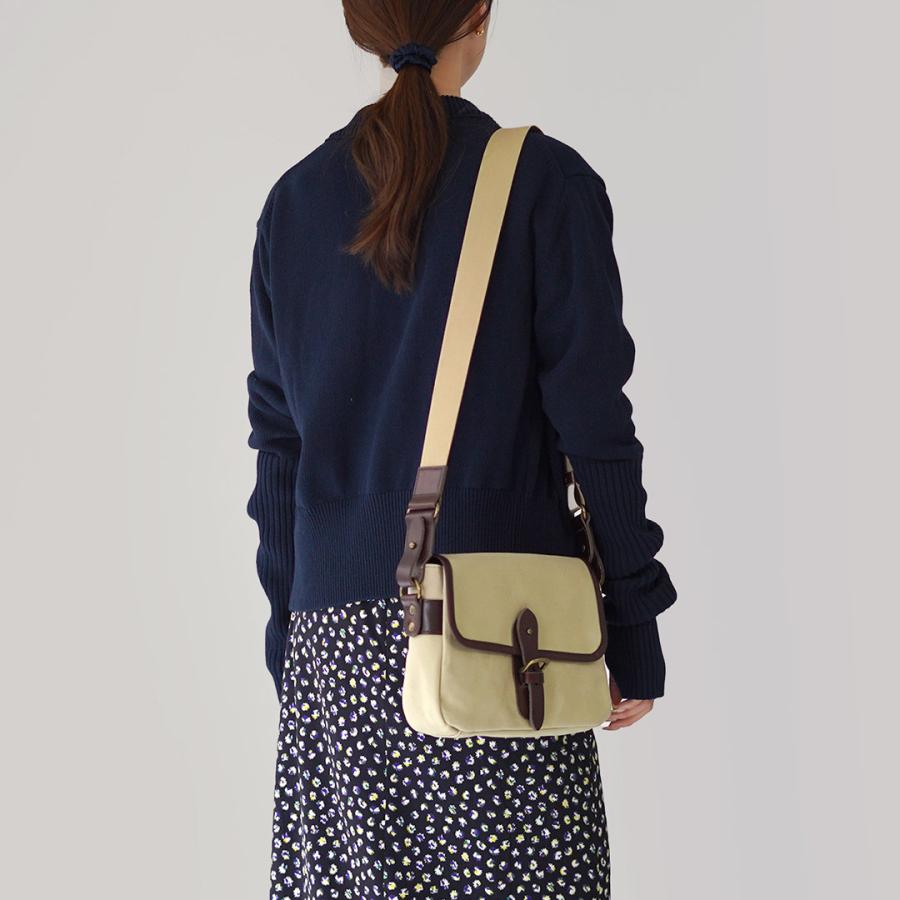 GRIPS × ROCOCO（グリップス × ロココ） 別注 パラフィン サッチェルバッグ M / 帆布 本革 ショルダーバッグ 撥水 | grips | 06