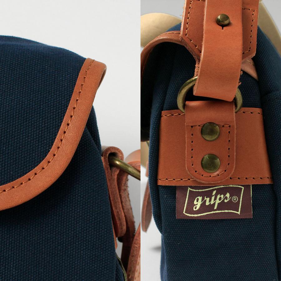 GRIPS × ROCOCO（グリップス × ロココ） 別注 パラフィン サッチェルバッグ2 M 日本製 ショルダーバッグ | grips | 09