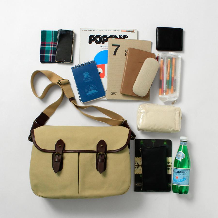 GRIPS × ROCOCO（グリップス × ロココ） 別注 パラフィン サッチェルバッグ2 L 日本製 ショルダーバッグ | grips | 14