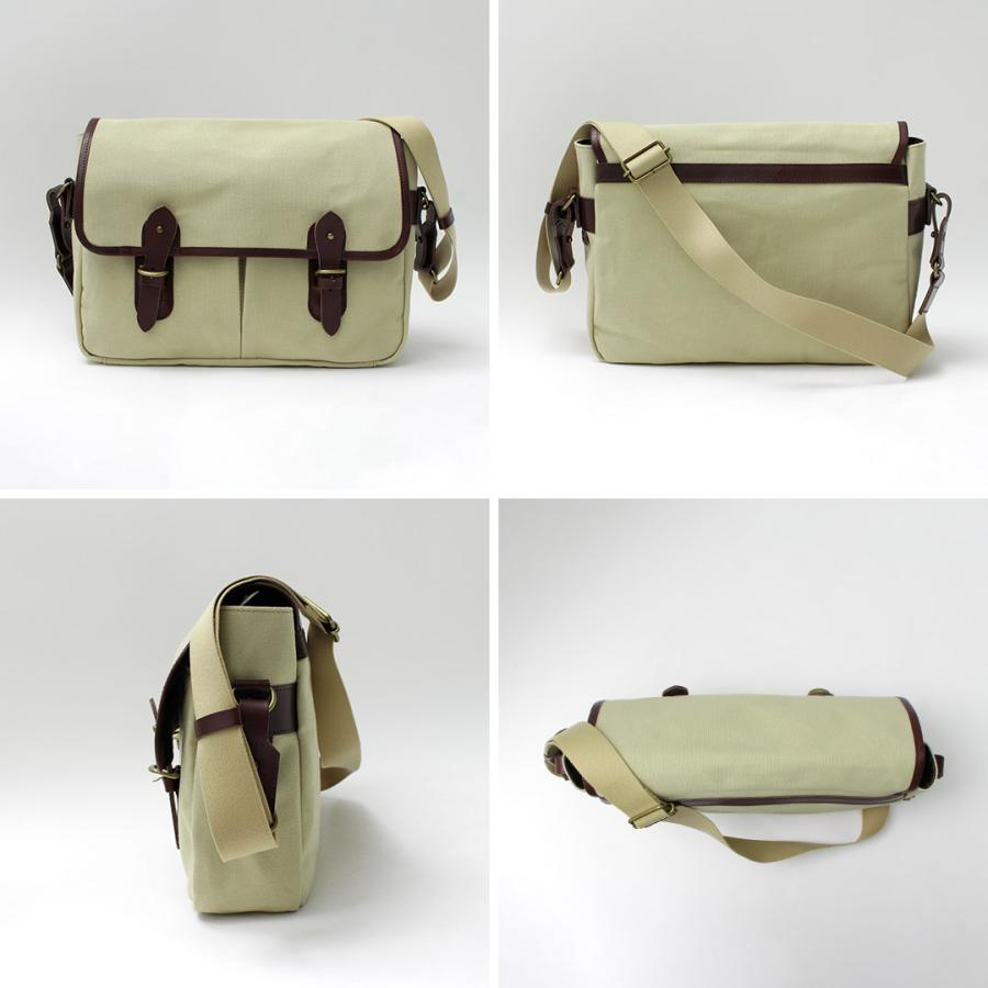 GRIPS × ROCOCO（グリップス × ロココ） 別注 パラフィン サッチェルバッグ L / 帆布 本革 ショルダーバッグ A4サイズ 撥水 | grips | 18