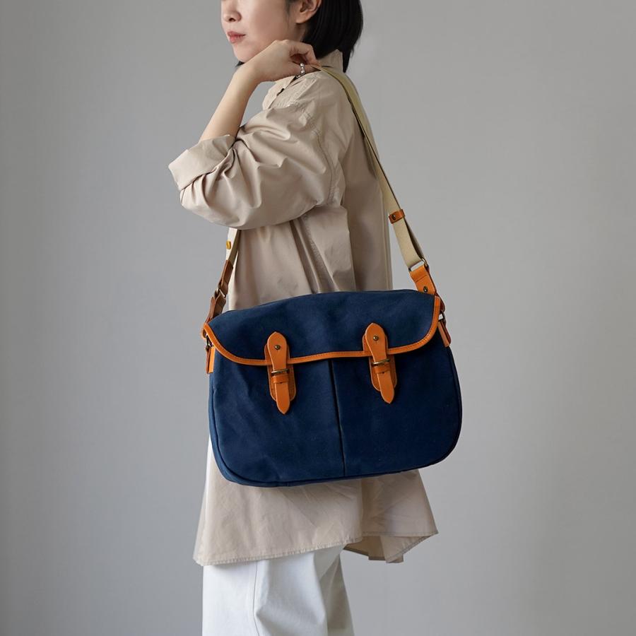 GRIPS × ROCOCO（グリップス × ロココ） 別注 パラフィン サッチェルバッグ2 L 日本製 ショルダーバッグ | grips | 06