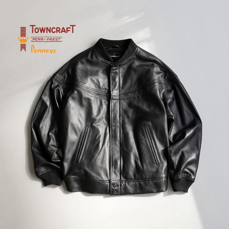 TOWNCRAFT（タウンクラフト） レザー ダービージャケット / メンズ ブルゾン 羊革 本革 シープスキン | TOWNCRAFT