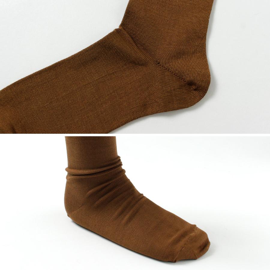 DECKA QUALITY SOCKS（デカ） ギザコットン マーセライズド ソックス / 靴下 コットン 綿 メンズ SHOWATABE | decka Quality socks | 10