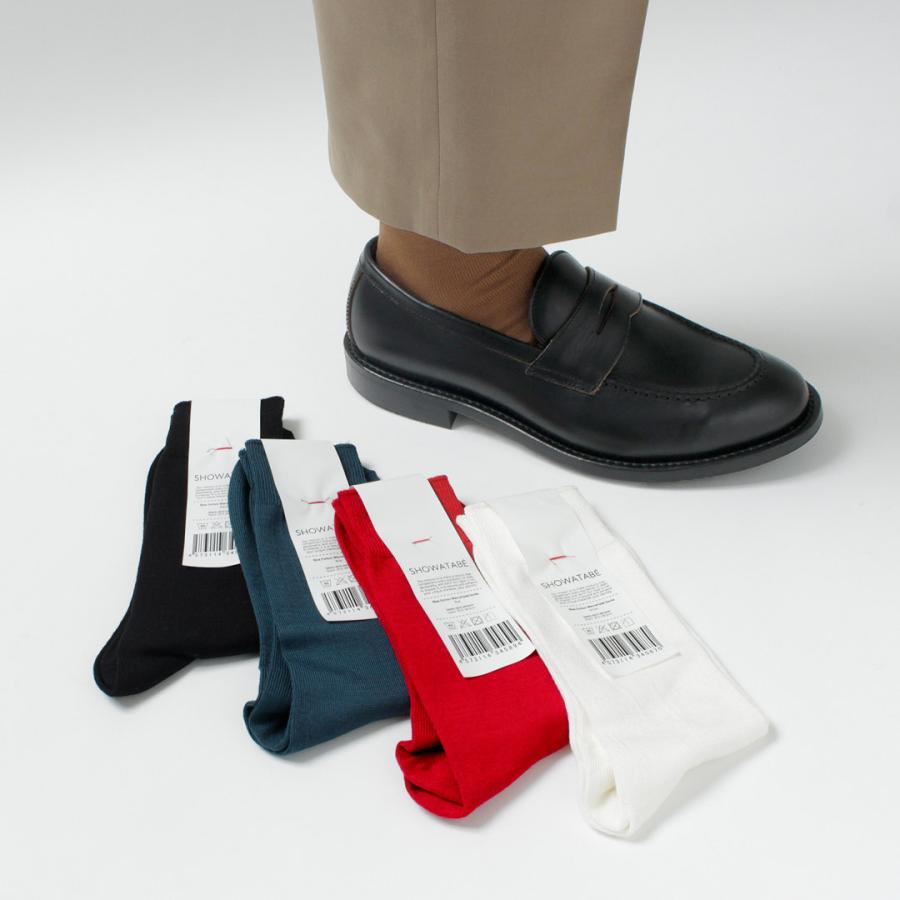 DECKA QUALITY SOCKS（デカ） ギザコットン マーセライズド ソックス / 靴下 コットン 綿 メンズ SHOWATABE | decka Quality socks | 13