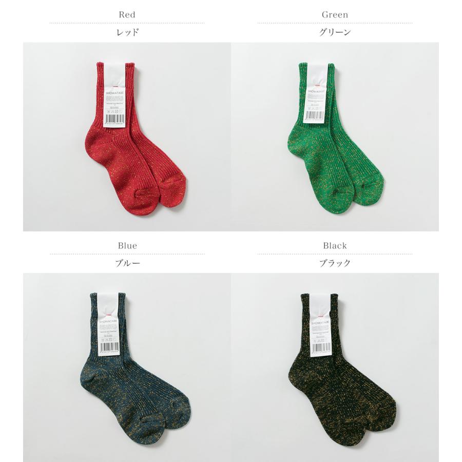 DECKA QUALITY SOCKS（デカ） ヘビーウエイト グリッター リブソックス / メンズ 靴下 日本製 SHOWATABE | decka Quality socks | 05