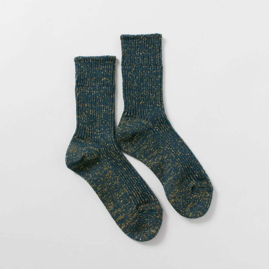 DECKA QUALITY SOCKS（デカ） ヘビーウエイト グリッター リブソックス / メンズ 靴下 日本製 SHOWATABE | decka Quality socks | 06