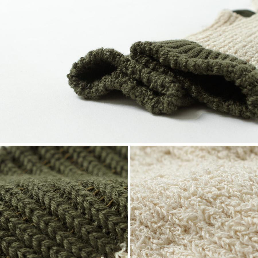 DECKA QUALITY SOCKS（デカ） テクスチャード マルチカラーコットン ソックス / 靴下 メンズ SHOWATABE | decka Quality socks | 08