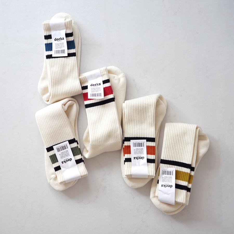 DECKA QUALITY SOCKS（デカ） 80s スケーターソックス / メンズ レディース ユニセックス 靴下 日本製 SHOWATABE | decka Quality socks | 14