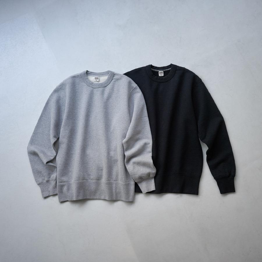 BARNS（バーンズ） 小寸 フレンチテリー クルースウェット / 無地 長袖 メンズ 裏毛 | BARNS OUTFITTERS | 04