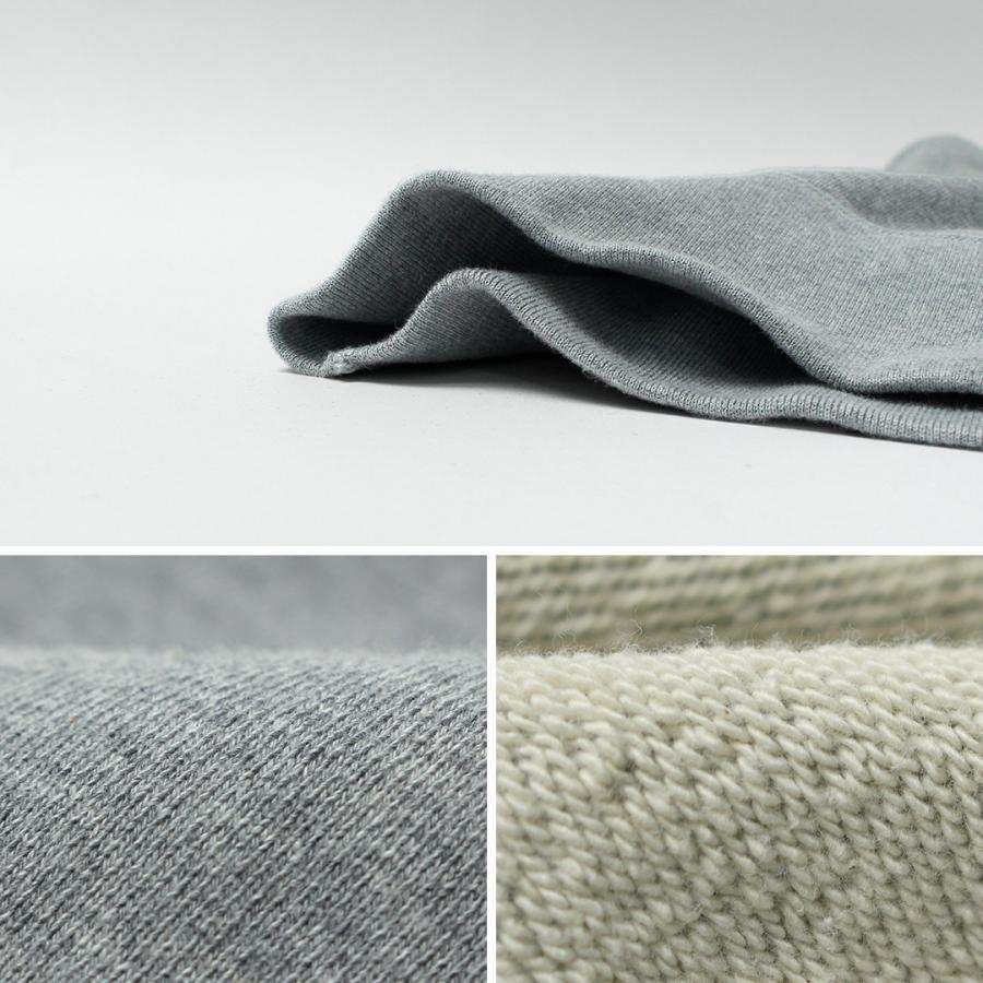 BARNS（バーンズ） 小寸 フレンチテリー クルースウェット / 無地 長袖 メンズ 裏毛 | BARNS OUTFITTERS | 07